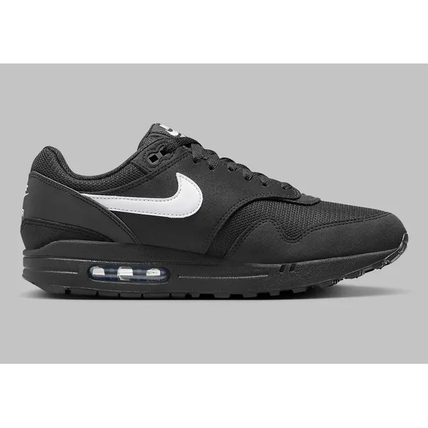 Nike AIR MAX 1 ZWART WIT