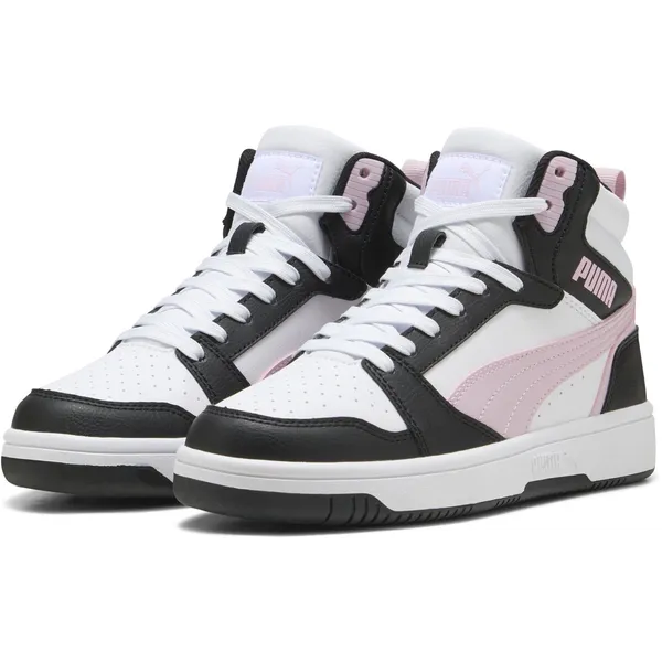 PUMA 107801 PUMA White-Rose Mauve-PUMA Black