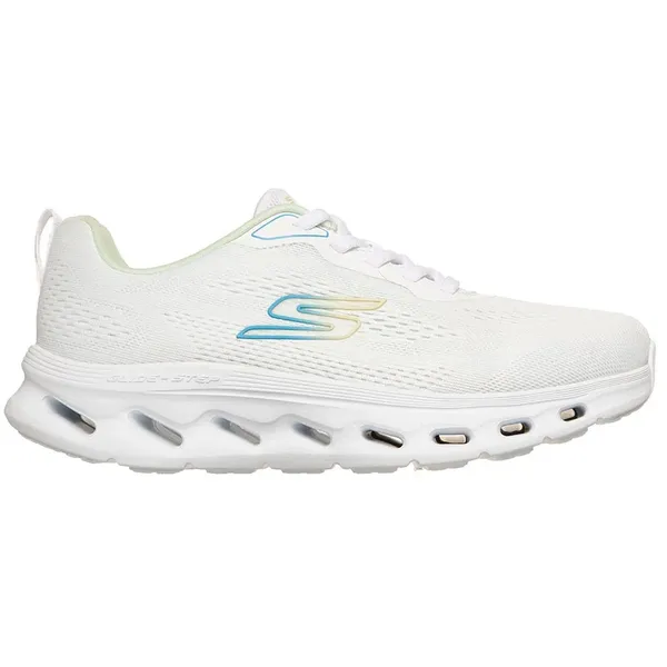 Skechers Schoenen White Textile / Blue Trim