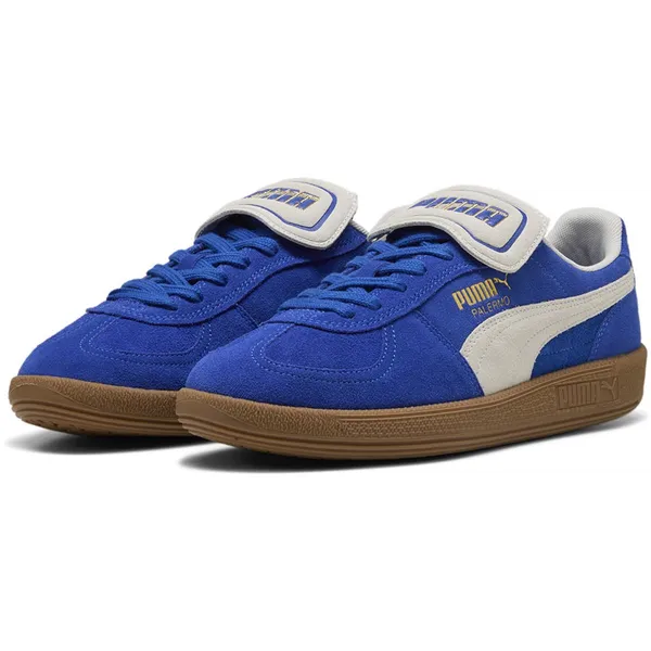 PUMA Palermo Premium Suede Vivid Blue / Warm White