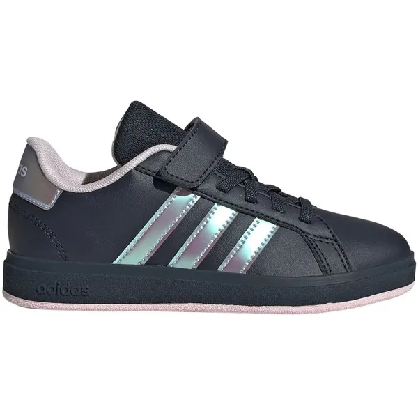adidas Grand Court 2.0 Schoenen Zwart EU Jongen Aurora Ink / Iridescent / Clear Pink