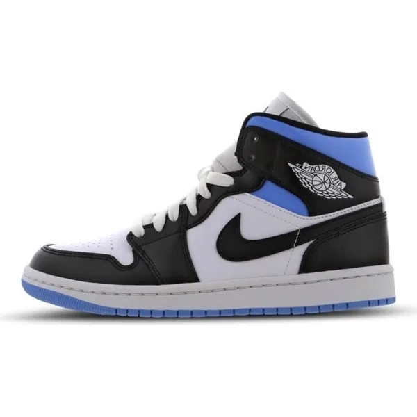 Nike Air Jordan 1 Mid White/Black-University Blue
