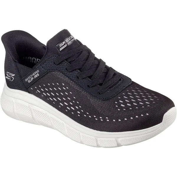 Skechers Bobs Flex Black Engineered Mesh