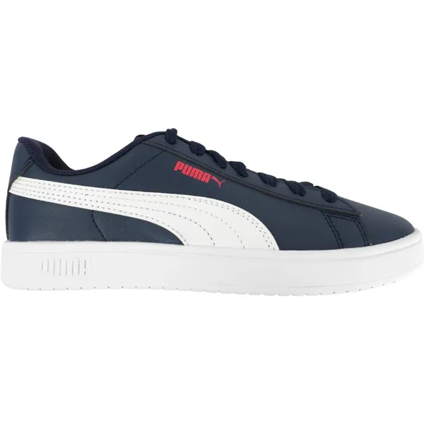 PUMA Kinder Schuhe Low Rickie Classic JR 394252 Puma Navy-Puma White-Puma Puma Navy-Puma White-Puma Red