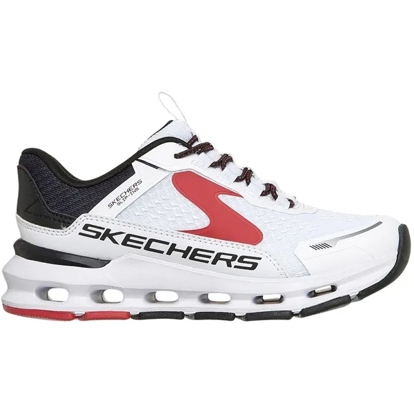 Skechers Glide Step wit - zwart - rood