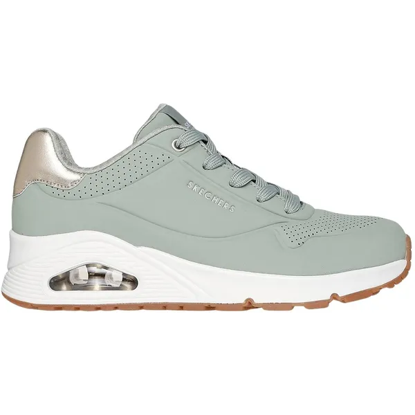 Skechers UNO GOLDEN AIR groen - beige - wit