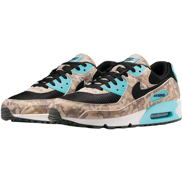 Nike Air Max 90 Premium bruin - zwart - blauw