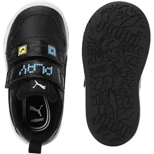 PUMA multiflex sl let play v zwarte kinderschoenen Black