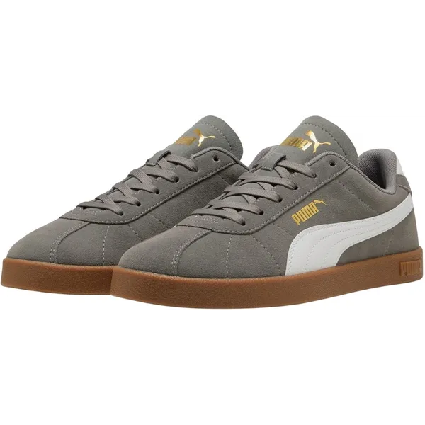 PUMA Club II grijs - wit - goud