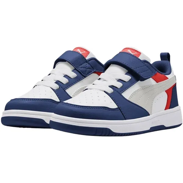 PUMA Rebound V6 Lo Ps blauw - wit - rood