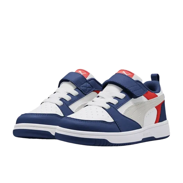 Rebound V6 Lo Puma Blauw/Wit/Rood, vergelijk prijzen bij 2 winkels