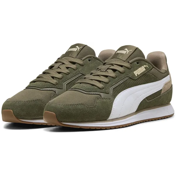 PUMA Softride St Miler Sd Loden Green / PUMA White / Gum