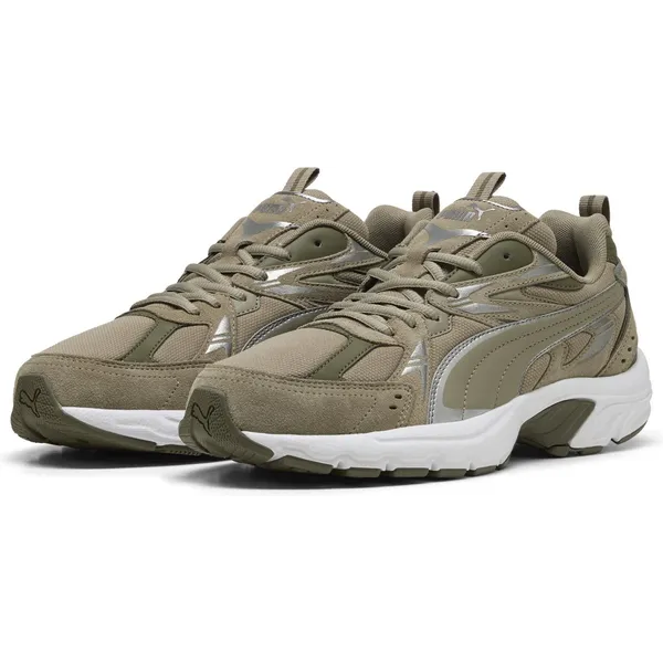 PUMA Milenio Tech Suede Velvet Moss-Puma Aged Silver