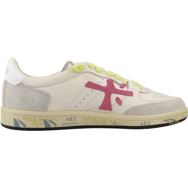 Premiata Bsktclad VAR.8283 Gebr Wit