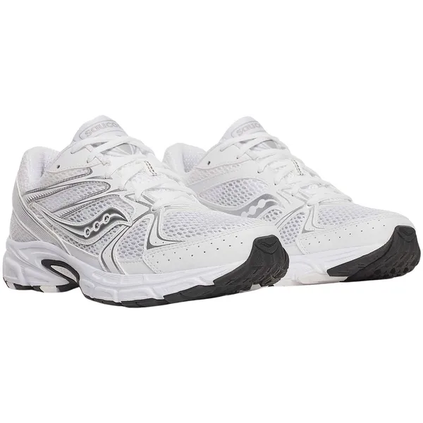 Saucony Ride Millennium Sneakers Senior wit - zilver