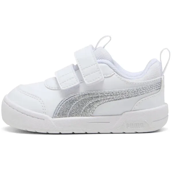PUMA Multiflex 2 Glitz Fs V Schoenen EU Jongens,Meisjes White / Silver