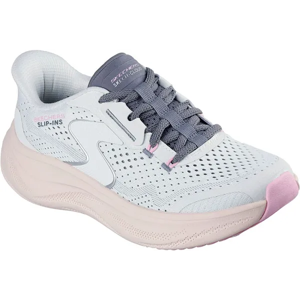 Skechers Skech Cloud Schoenen EU Vrouw White Mesh / Synthetic / Multi Trim