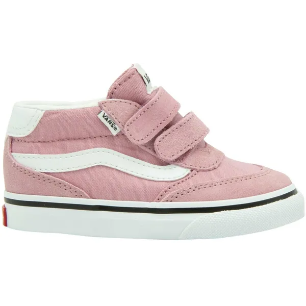Vans Brooklyn Mid V roze - wit