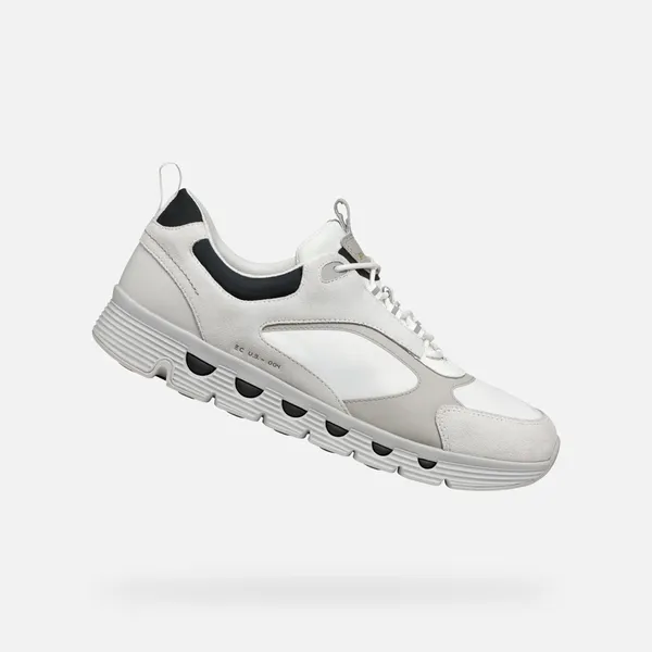 GEOX SPHERICA ECUB-4 Wit/Lichtgrijs