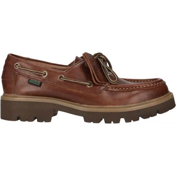 Clarks Schnürschuhe Cleyhill Boat Bruin