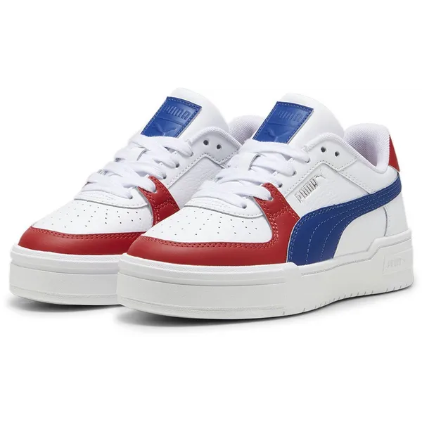 PUMA Ca Pro White / Cobalt Glaze / Club Red