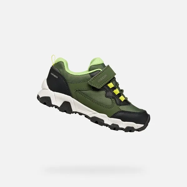 GEOX MAGNETAR ABX JONGENS Sneakers Military green/Green