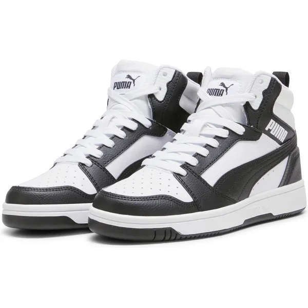 PUMA - PUMA White-PUMA Black-Shadow Gray