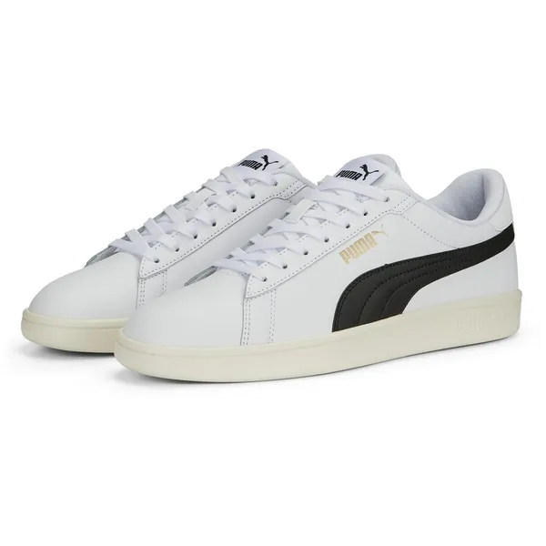 PUMA SMASH 3.0 L PUMA White-PUMA Black-PUMA Gold-Frosted Ivory