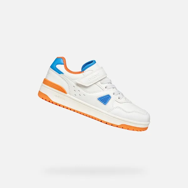 GEOX Washiba Wit/Oranje