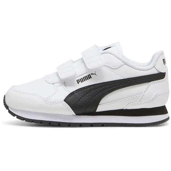 PUMA St Runner V4 L V Schoenen EU Jongens,Meisjes White / Black / Cast Iron