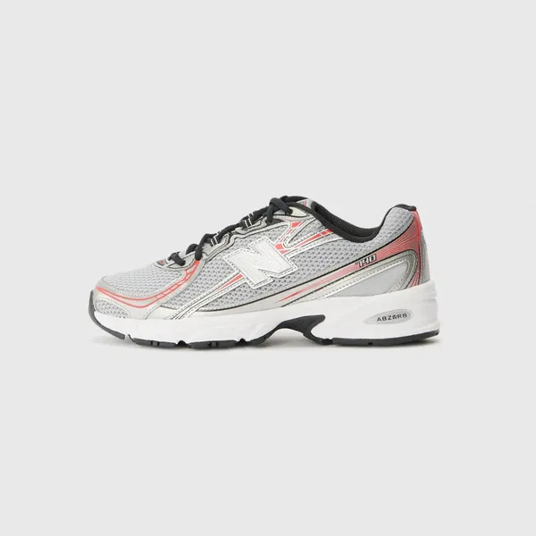 New Balance 740 - Unisex - Silver Red - EU Black Castlerock