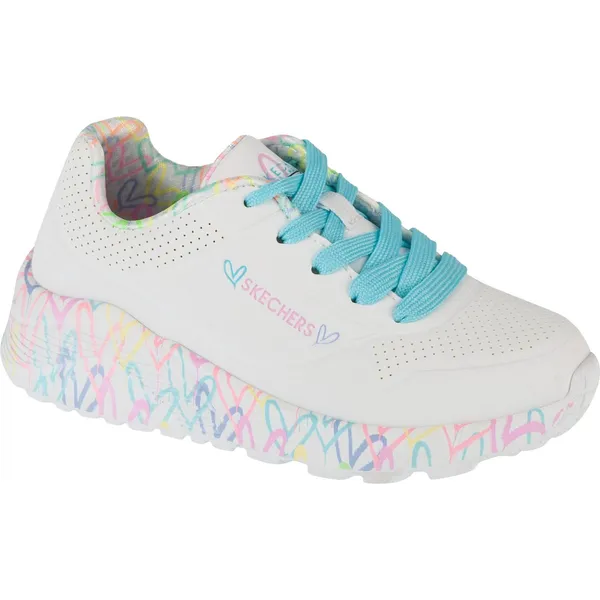 Skechers 314976L-WPTQ Wit