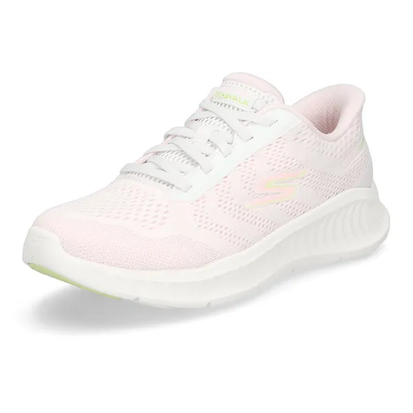 Skechers Sneakers White Textile / Pink Trim
