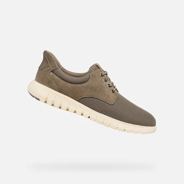 GEOX FLEXTRIDE F PLUS HEREN Sneakers - TAUPE Taupe