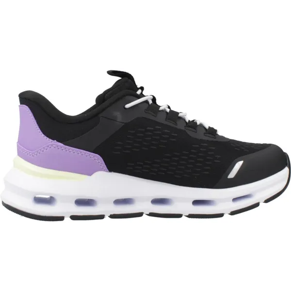 Skechers Schoenen Black Synthetic / Purple Trim
