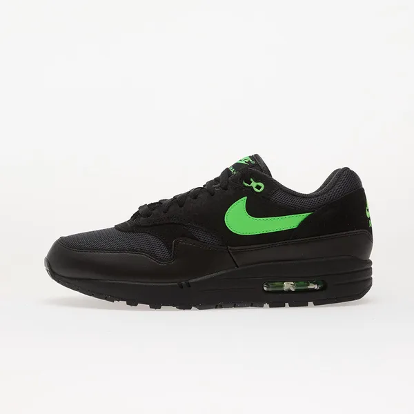 Nike Air Max 1 Essential Black Green Strike Zwart/Groen, foto 2 van 2