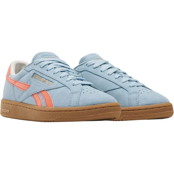 Reebok Club C Grounds lichtblauw - oranje
