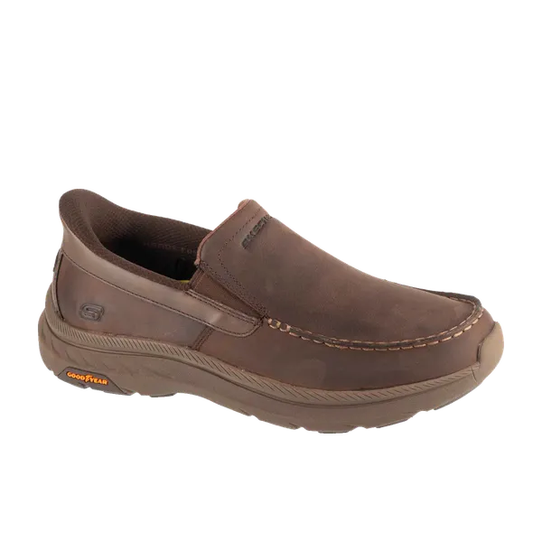 Skechers Slip-Ins: Pollard Osgood Bruin, vergelijk prijzen bij 1 winkel