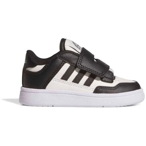 adidas Rapid Court Low Sneakers Junior zwart - wit