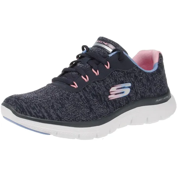 Skechers Flex Appeal 4.0 Fresh Damestrainers Nvmt Blauw, foto 2 van 2