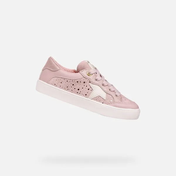 GEOX GISLI MEISJES Sneakers Lichtroze