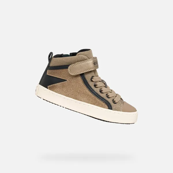 GEOX KALISPERA Donker beige/zwart