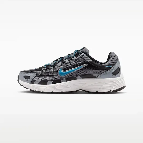 Nike P-6000 - GS - Smoke Grey Black Dutch Blue - EU Wit