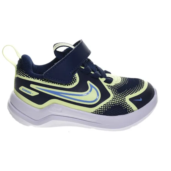 GEOX Nike Blauw Lime Kinderschoenen Blauw