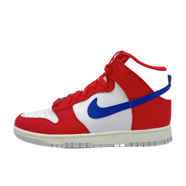 Nike Dunk Retro Rood/Blauw/Wit, vergelijk prijzen bij 1 winkel