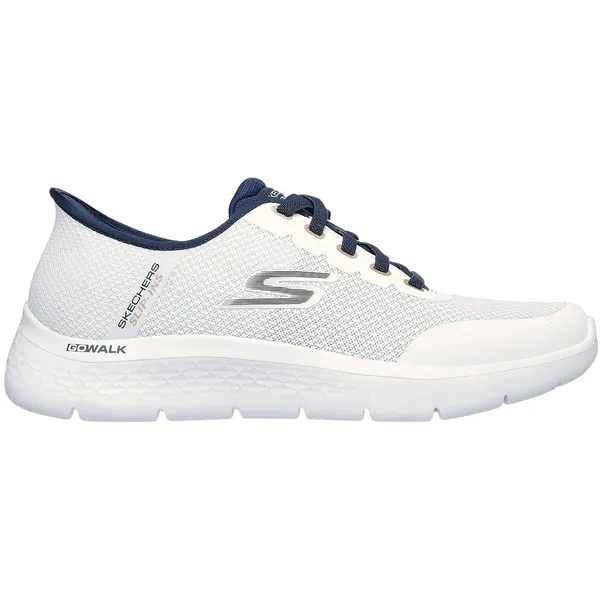 Skechers Go Walk Flex Netro wit - donkerblauw