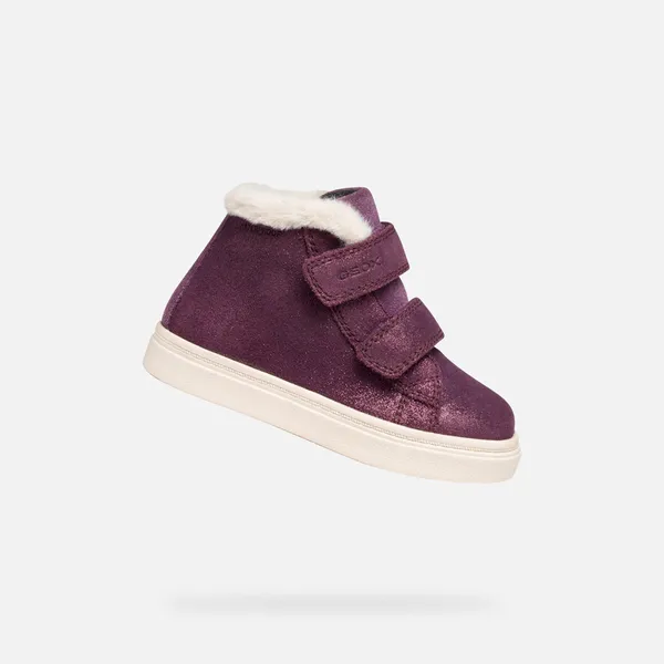 GEOX NASHIK PEUTERMEISJES Sneakers Viola