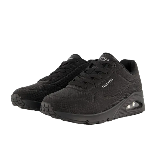 Skechers Uno Shiny Scale Zwart, vergelijk prijzen bij 2 winkels