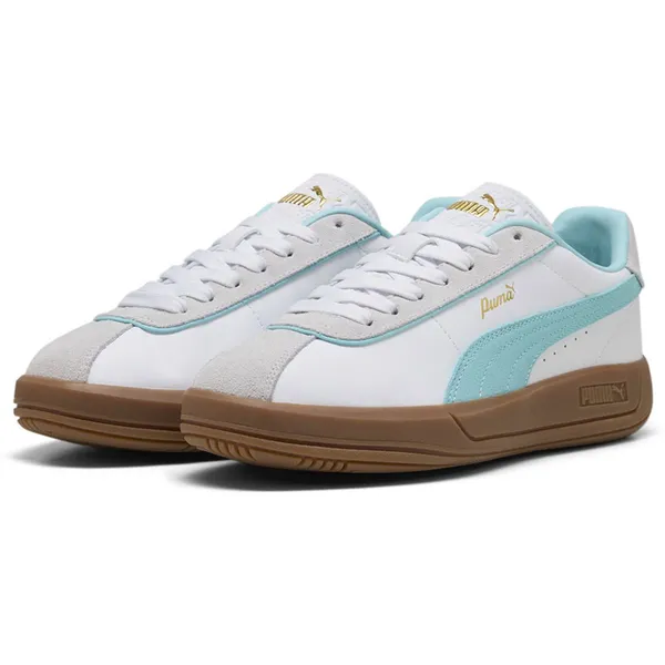 PUMA Club Klassika White / Safe Lake / Feather Gray