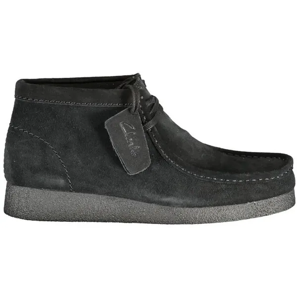 Clarks Polyester Sneaker with Contemporary Design - Black Black